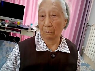 Aged Asian Granny Gets Torn up